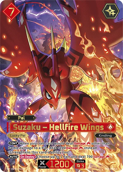 Suzaku – Hellfire Wings card