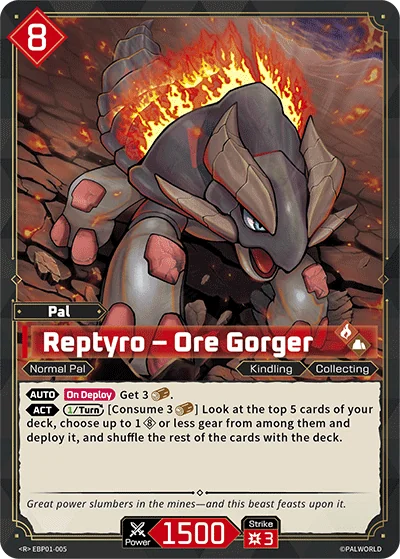 Reptyro – Ore Gorger card