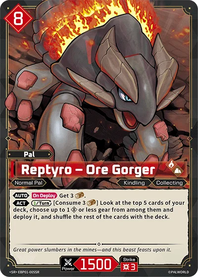 Reptyro – Ore Gorger card