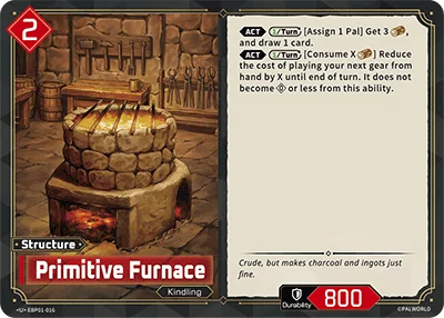 Primitive Furnace card