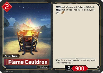Flame Cauldron card