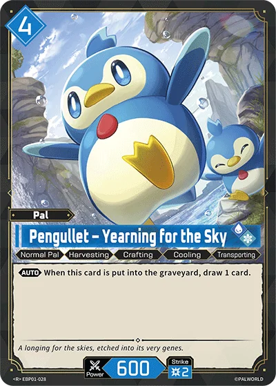 Pengullet – Yearning for the Sky card
