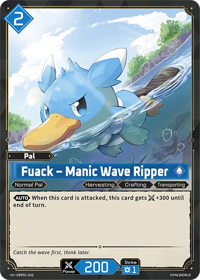 Fuack – Manic Wave Ripper card