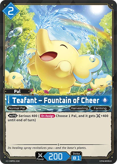 Teafant – Fountain of Cheer card