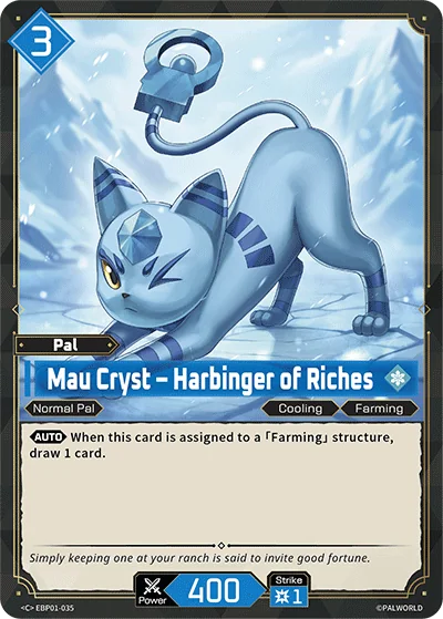 Mau Cryst – Harbinger of Riches card