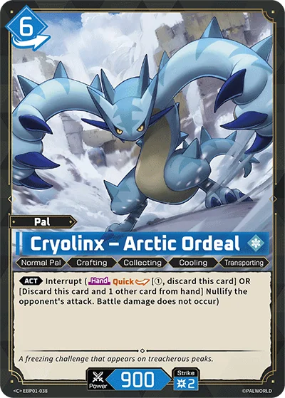 Cryolinx – Arctic Ordeal card
