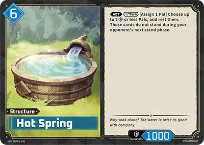 Hot Spring card