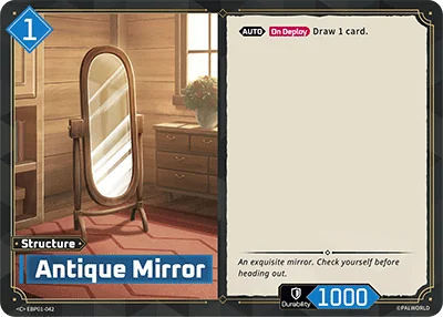 Antique Mirror card