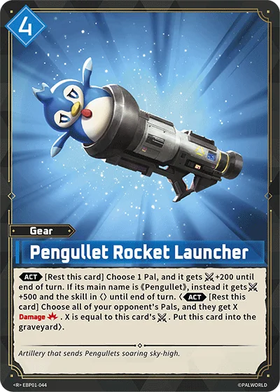 Pengullet Rocket Launcher card