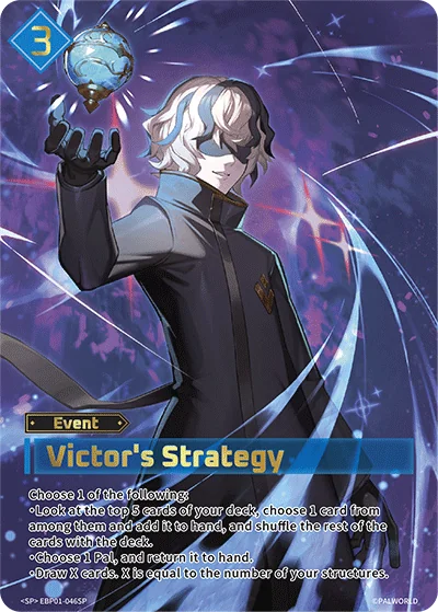 Victor's Strategy card