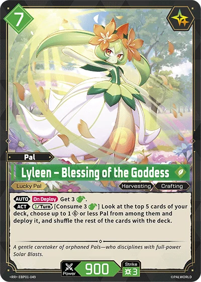 Lyleen – Blessing of the Goddess card