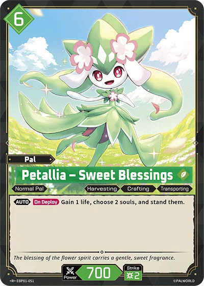 Petallia – Sweet Blessings card