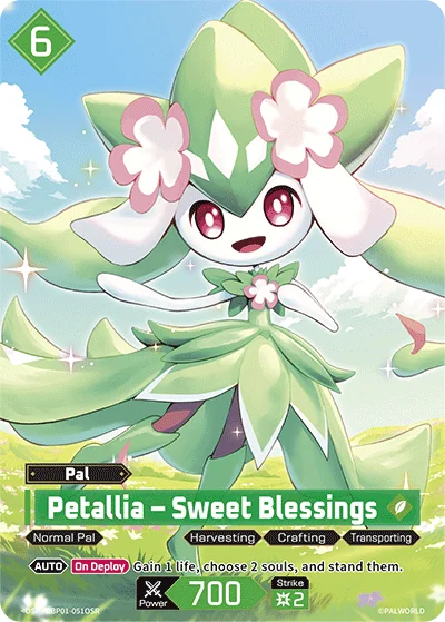 Petallia – Sweet Blessings card