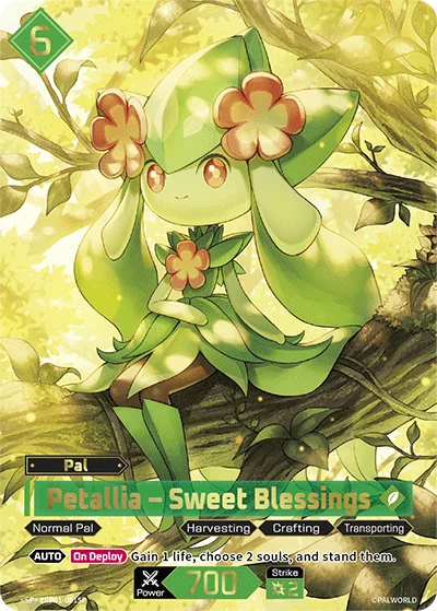Petallia – Sweet Blessings card