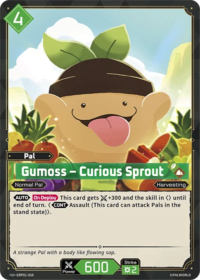 Gumoss – Curious Sprout card