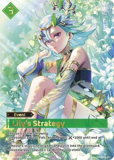 Lily's Strategy card