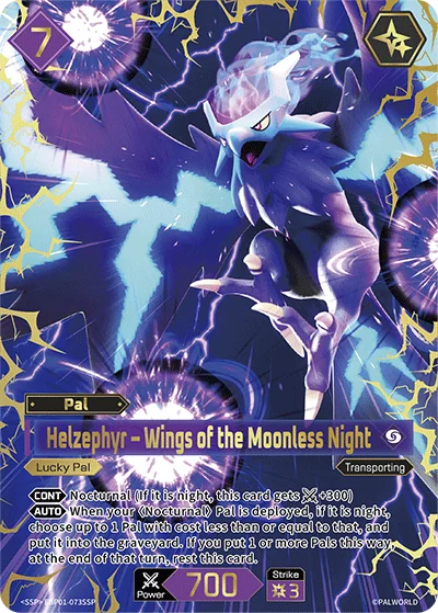 Helzephyr – Wings of the Moonless Night card