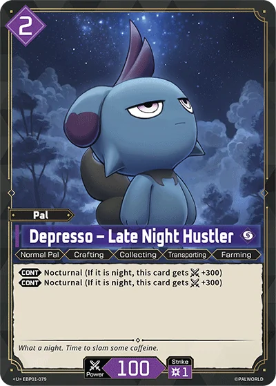 Depresso – Late Night Hustler card