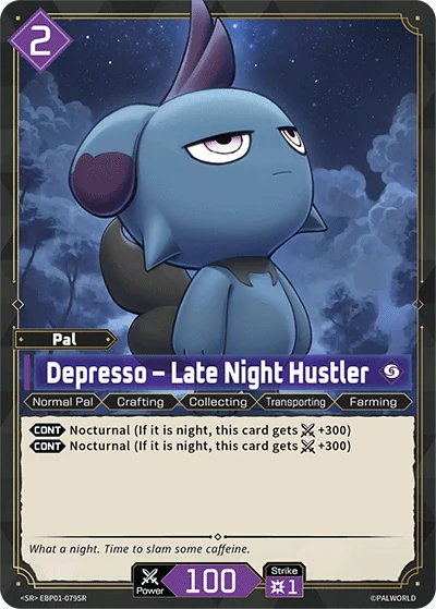 Depresso – Late Night Hustler card