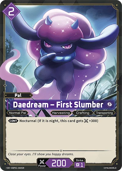 Daedream – First Slumber card