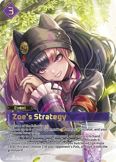 Zoe's Strategy card