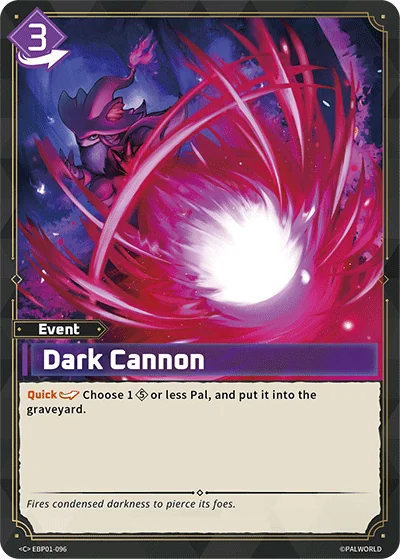 Dark Cannon card
