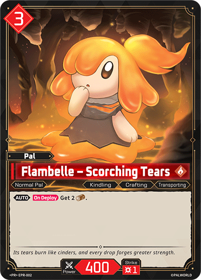 Flambelle – Scorching Tears card