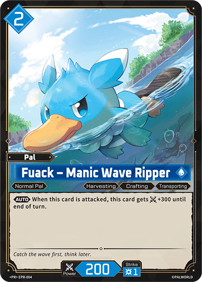 Fuack – Manic Wave Ripper card