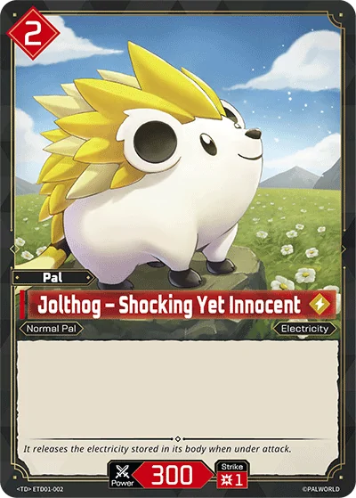 Jolthog – Shocking Yet Innocent card