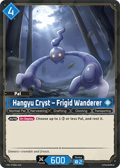 Hangyu Cryst – Frigid Wanderer card