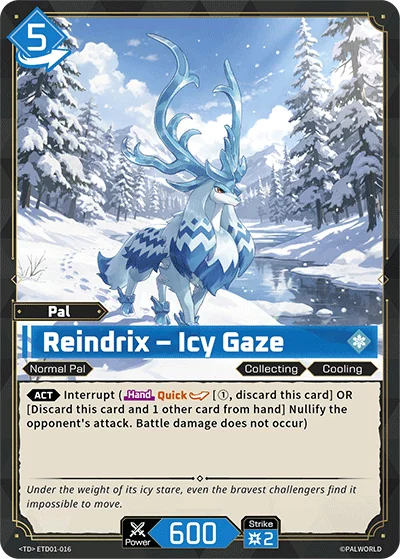 Reindrix – Icy Gaze card