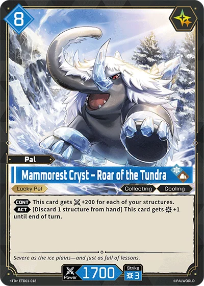 Mammorest Cryst – Roar of the Tundra card