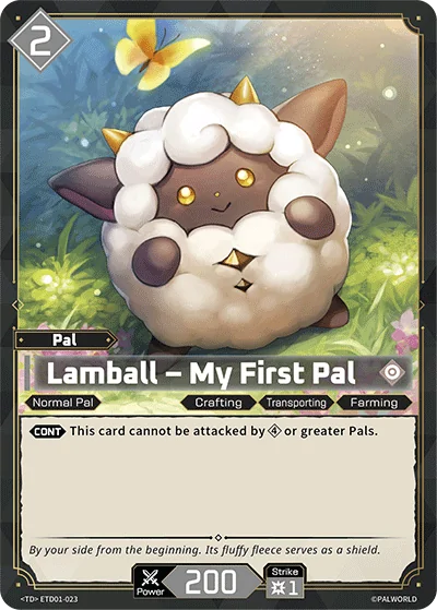 Lamball – My First Pal card