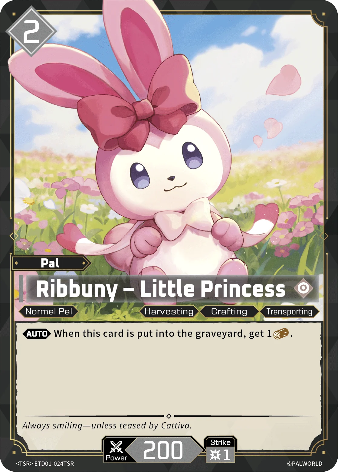 Ribbuny – Little Princess card