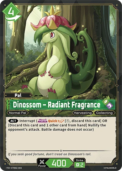 Dinossom – Radiant Fragrance card