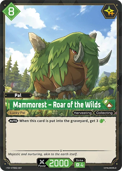 Mammorest – Roar of the Wilds card