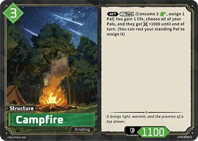 Campfire card