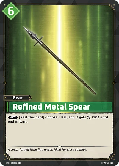 Refined Metal Spear card
