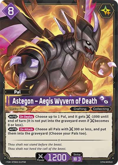 Astegon – Aegis Wyvern of Death card