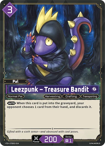 Leezpunk – Treasure Bandit card