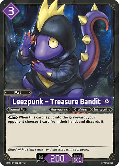 Leezpunk – Treasure Bandit card