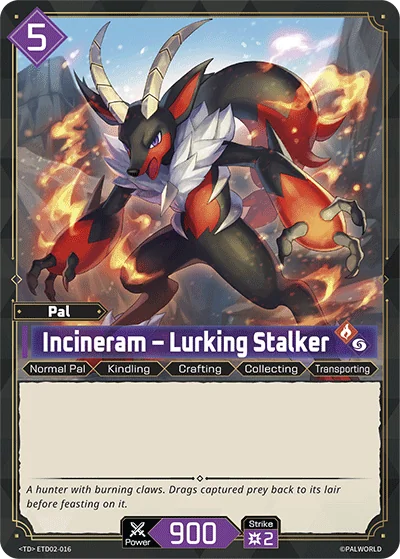 Incineram – Lurking Stalker card