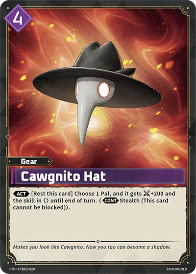 Cawgnito Hat card