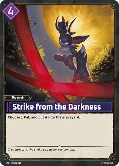 Strike from the Darkness card