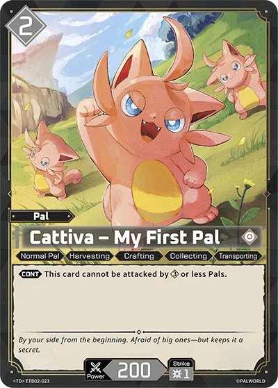 Cattiva – My First Pal card