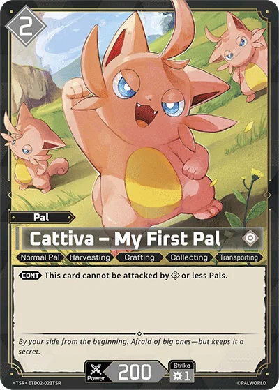 Cattiva – My First Pal card